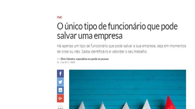 O único tipo de funcionário que pode salvar uma empresa